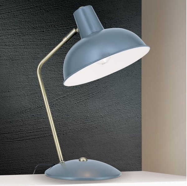 Orion - Stolní lampa FEDRA 1xE14/40W/230V šedá/mosaz