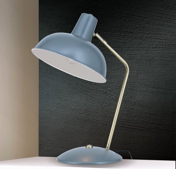 Orion - Stolní lampa FEDRA 1xE14/40W/230V šedá/mosaz