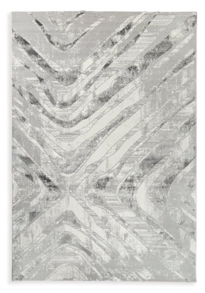 Koberec Monaco4, 200x290 cm, krémový/šedý