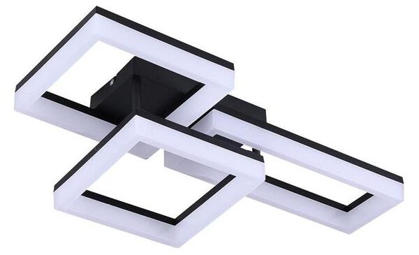 Searchlight 28612BK - LED Stm stropní svítidlo WALL ART II LED/30W/230V 32x60 cm