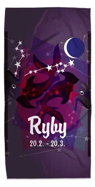 Sablio Ručník Ryby - 30x50 cm