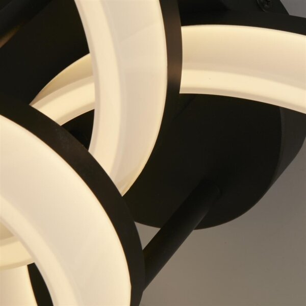Searchlight 62793BK - LED Stmívatelné stropní svítidlo TRIPLE LED/25W/230V