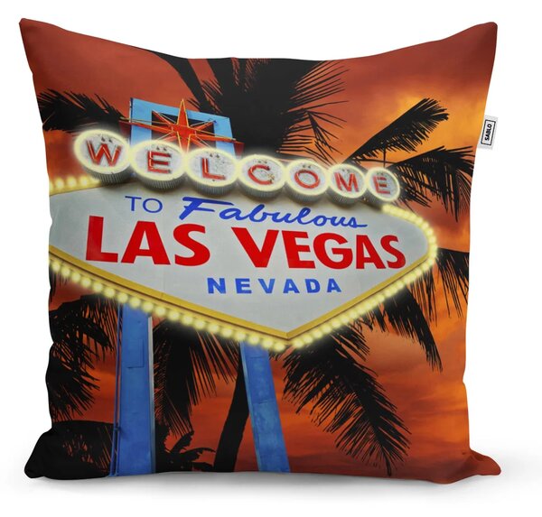Sablio Polštář Fabulous Las Vegas - 40x40 cm