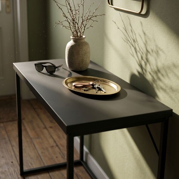 Ak furniture Konzolový stolek Origo 90 cm černý