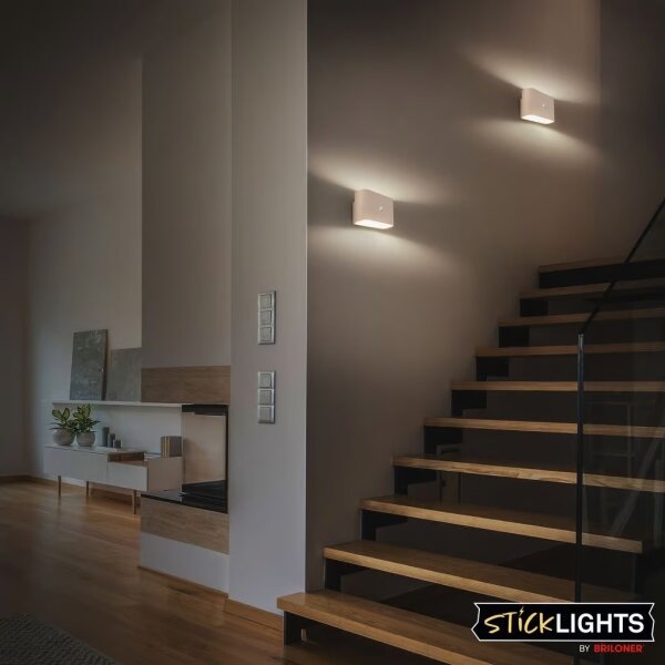 Briloner 3878011 - LED Nab nást svít se senz CHAT LED/3W/5V 2000 mAh béžová