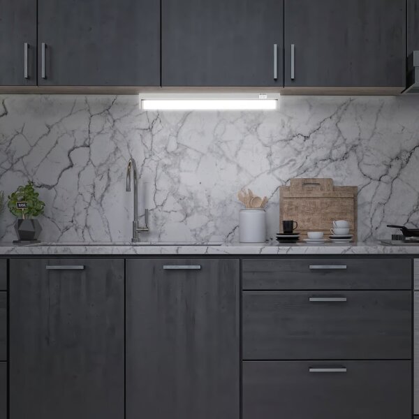 Brilo - LED Podlinkové svítidlo LED/6W/230V 2700/4000/6500K 54,5 cm stříbrná