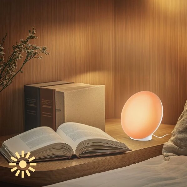 Brilo - LED RGBIC Stmívatelná stolní lampa TARA LED/6W/230V 3000-6500K bílá + DO