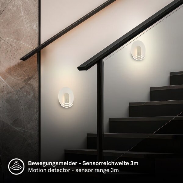 Briloner 3889012 - LED Nab nást svít se senz TARO LED/2,5W/5V 1800 mAh matný