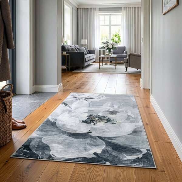 Koberec Lotus4, 80x140 cm, květy