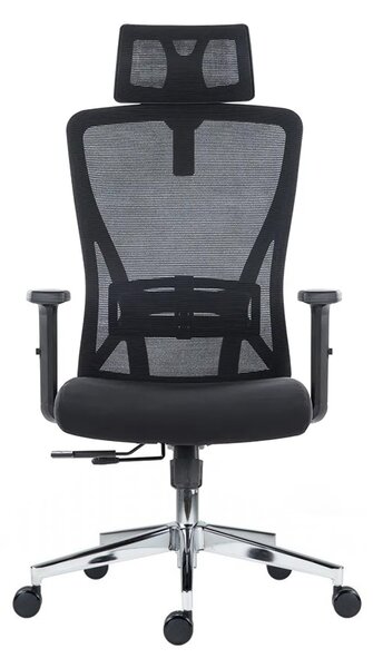 Kancelářská ergonomická židle Neoseat FLEX PRO — černá, nosnost 150 kg