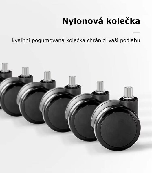 Kancelářská ergonomická židle Neoseat FLEX PRO — černá, nosnost 150 kg