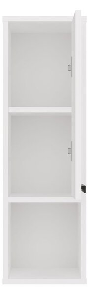 TP Living Závěsná horní koupelnová skříňka Mexy W1D 25,5 cm bílá
