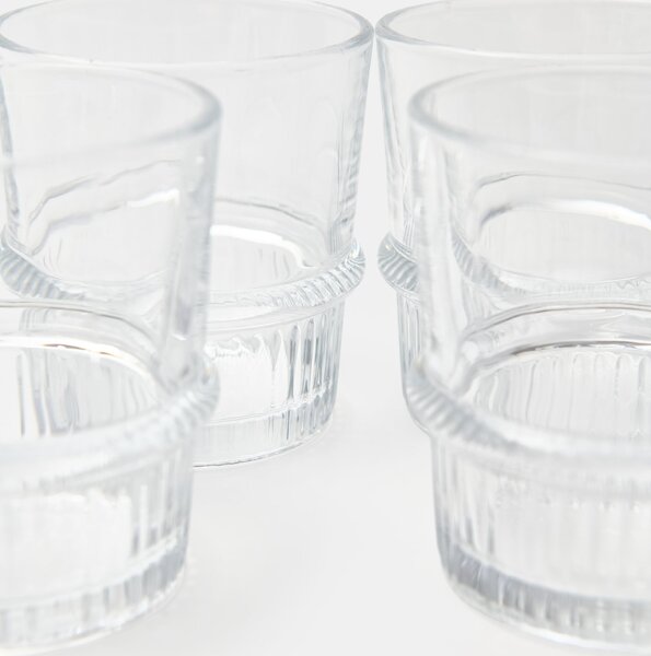 Sinsay - Sada 4 sklenic - clear