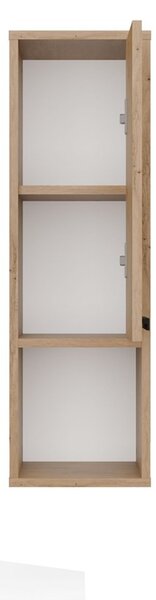 TP Living Závěsná horní koupelnová skříňka Mexy W1D 25,5 cm dub Artisan