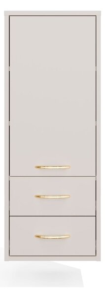 TP Living Závěsná koupelnová skříňka Nina W1D2S 35 cm kašmírová