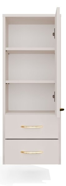 TP Living Závěsná koupelnová skříňka Nina W1D2S 35 cm kašmírová