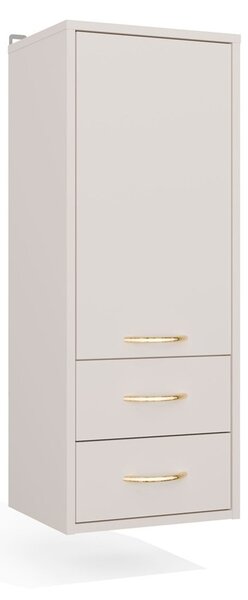 TP Living Závěsná koupelnová skříňka Nina W1D2S 35 cm kašmírová