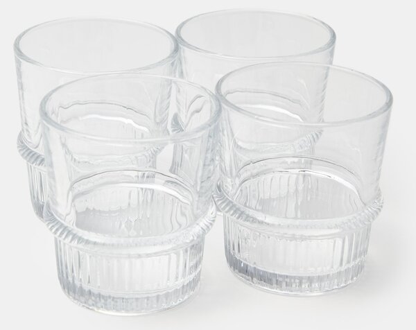 Sinsay - Sada 4 sklenic - clear