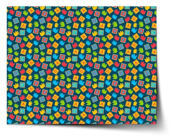 Sablio Plakát ABC - 60x40 cm