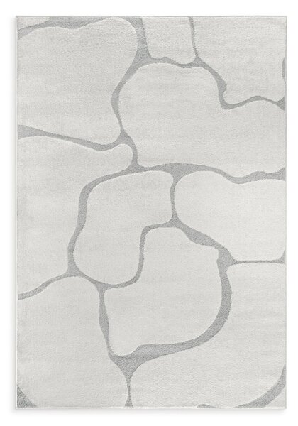 Koberec Alba5, 160x230 cm, stříbrný