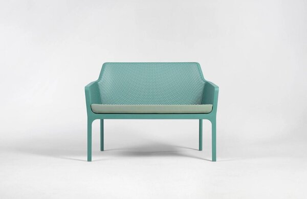 Nardi Světle zelený látkový podsedák na lavici Net 105,5 x 53,5 cm