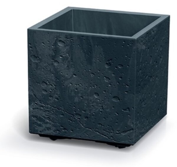 Květináč SIERRA SQUARE Beton effect 29 x 29 cm antracit