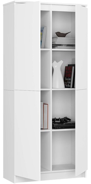 Ak furniture Skříň Rexa III 80 cm bílá