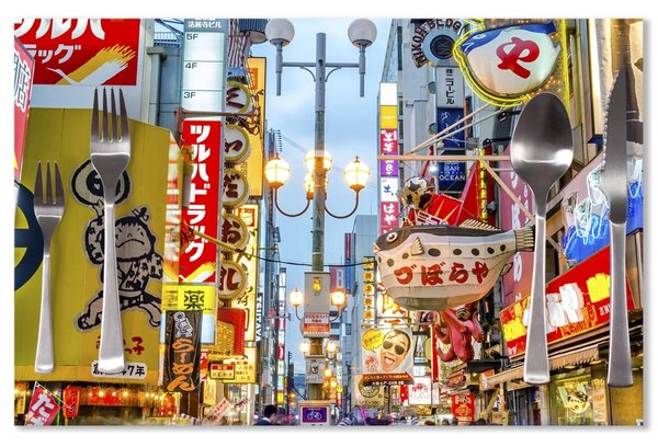 Sablio Prostírání Noční ulička: 40x30cm