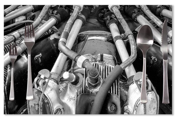 Sablio Prostírání Motor: 40x30cm