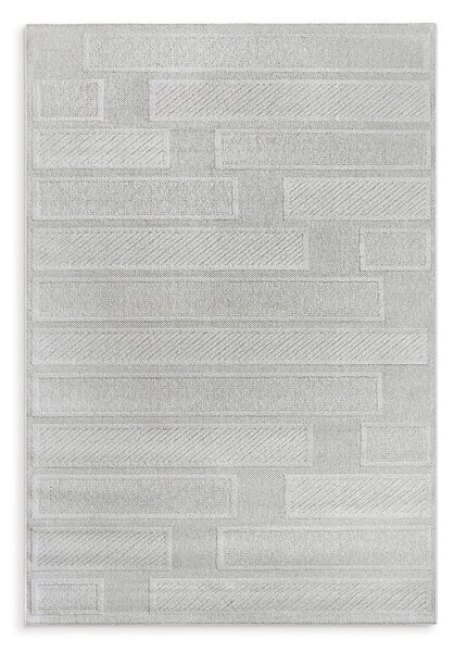 Koberec Porto1, 200x290 cm, stříbrný