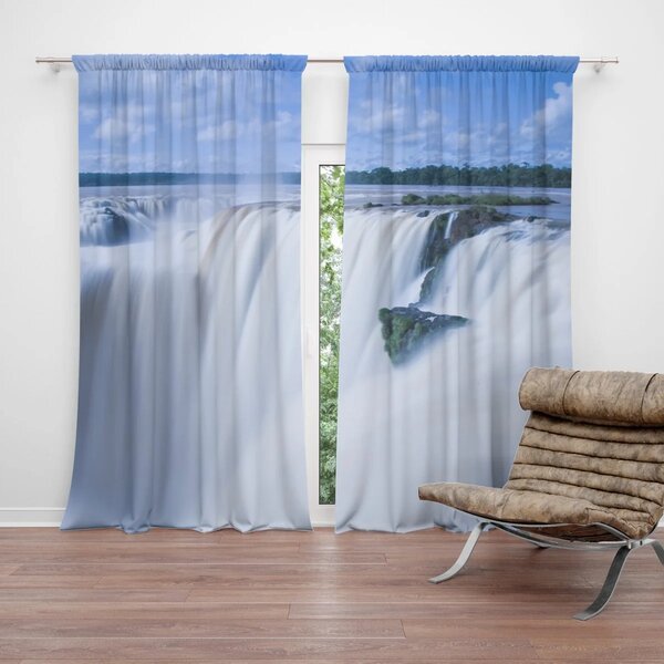 Sablio Závěs Vodopád 3: 2ks 140x250cm