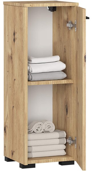 Ak furniture Koupelnová skříňka Fin S30 1D 30 cm dub artisan