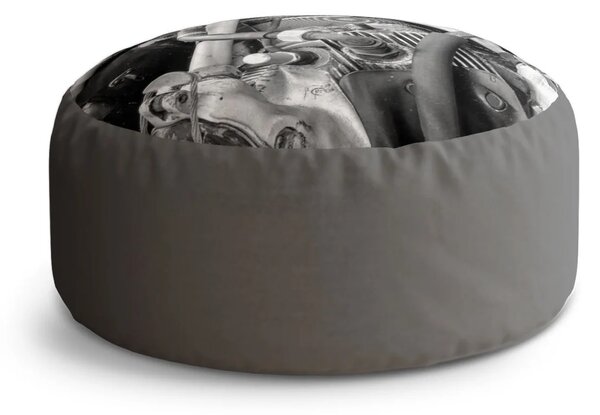 Sablio Taburet Circle Motor: 38x48 cm