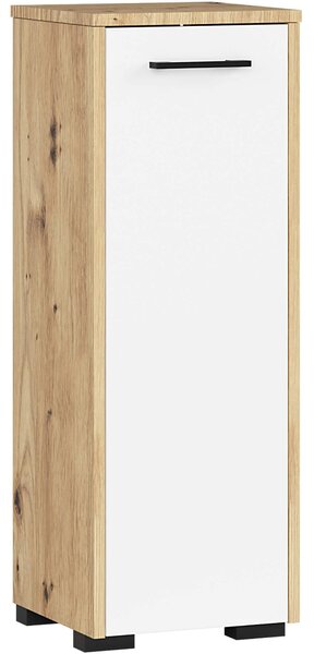 Ak furniture Koupelnová skříňka Fin S30 1D 30 cm dub artisan/bílá