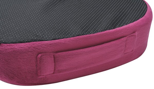 Ergonomický podsedák pod hýždě - paměťová pěna, vínově červená