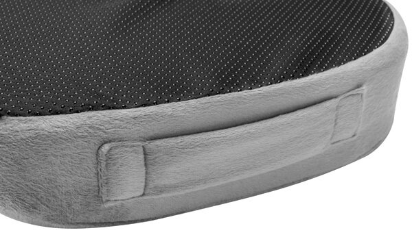 Ergonomický podsedák pod hýždě - paměťová pěna, šedá