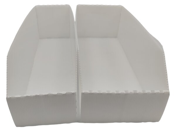Usporadejto.cz Úložný box, plastový 15x50x16cm - do spíže i do skříně KARTONPLAST - ČERNÝ