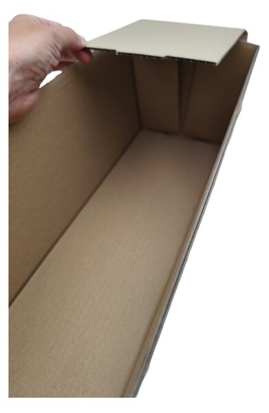 KARTON PAK Úložné boxy na oblečení, organizéry do skříně EKO KARTON 15x47cm