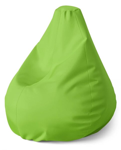 Sablio Sedací vak Pear Jablečná zelená - 70 x 95 x 15 cm