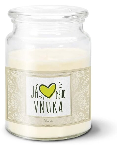 Sablio Svíčka Já miluju mého vnuka - 500 g