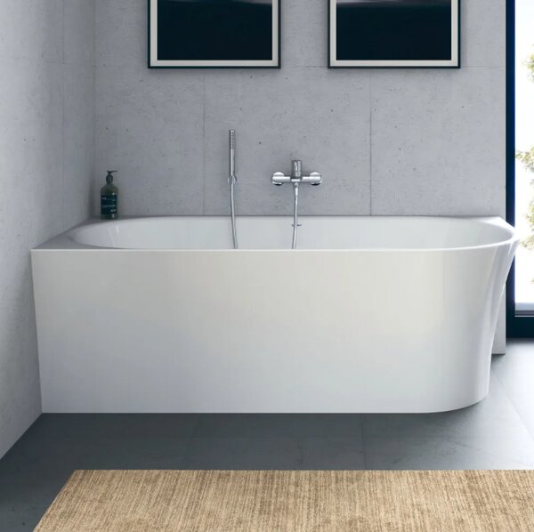 Duravit DuraSenja - Volně stojící vana 1700x800 mm do levého rohu, bílá 7005800000000000