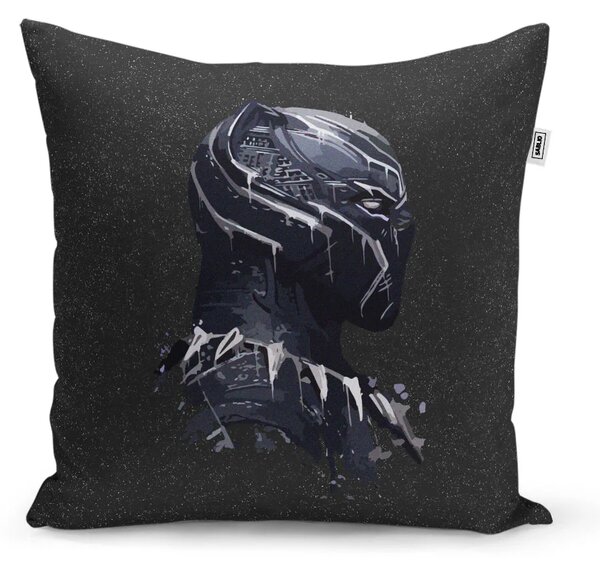 Sablio Polštář BLACK PANTHER z profilu Vesmír - 40x40 cm