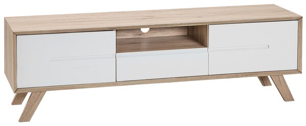 TV stolek FORESTER Hnědá/Bílá