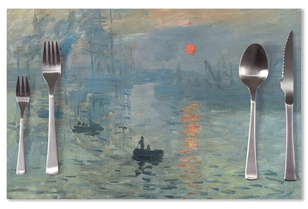 Sablio Prostírání Imprese, východ slunce - Claude Monet: 40x30cm