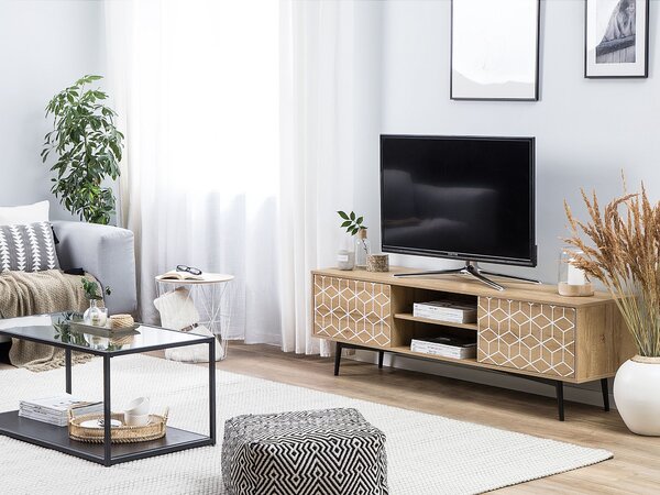 TV stolek TORVI Světle hnědá
