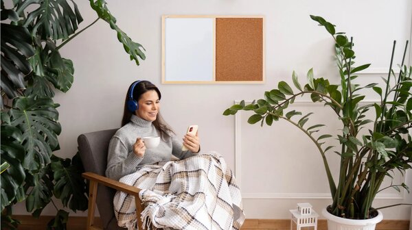 Korková a magnetická tabule 60x40 cm COMBI dřevěný rám + PŘÍSLUŠENSTVÍ ZDARMA, TMK64D