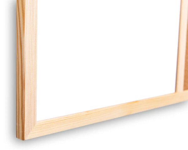 Korková a magnetická tabule 60x40 cm COMBI dřevěný rám + PŘÍSLUŠENSTVÍ ZDARMA, TMK64D