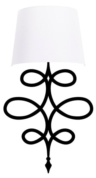 Opviq Nástěnná lampa Asaf II bílá