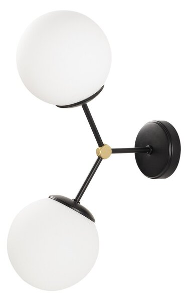 Opviq Nástěnná lampa Damar černá