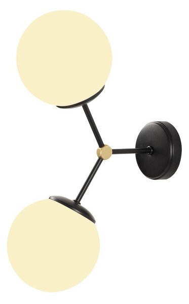 Opviq Nástěnná lampa Damar černá